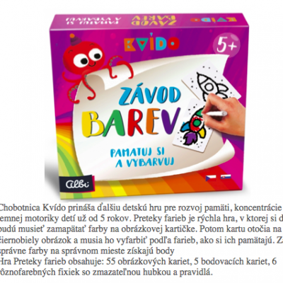 152. preteky farieb