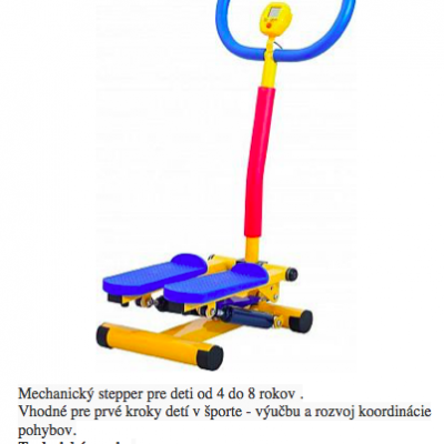 178. mechanický stepper